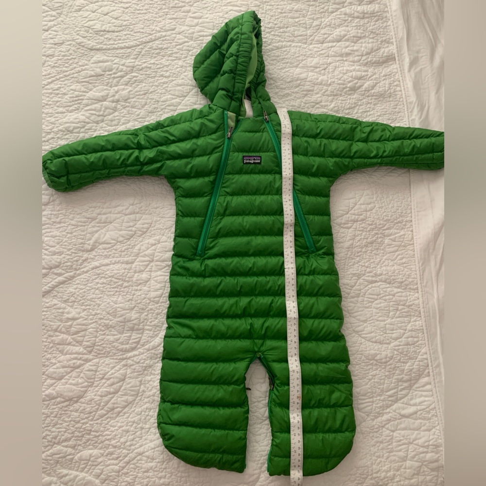 Patagonia baby down snowsuit